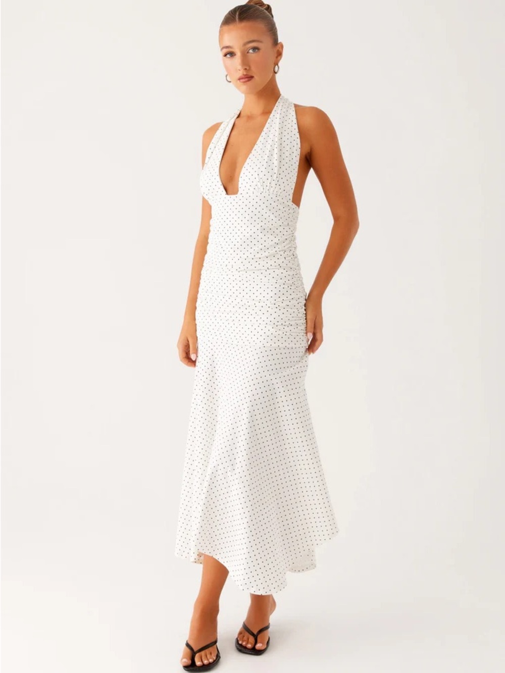 Peppermayo ‘Grettana’ Halter Neck Midi Dress NWT